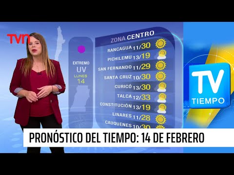 Pronóstico del tiempo: Lunes 14 de febrero | TV Tiempo