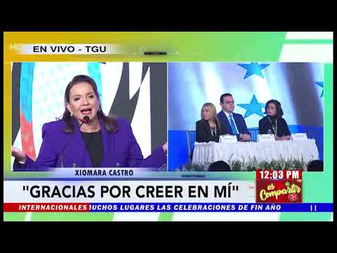 ¡Con lágrimas de alegría! Xiomara Castro recibe credenciales como la Nueva Presidenta de Honduras