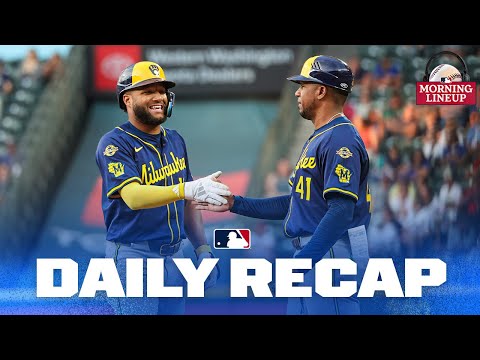 The Milwaukee Brewers stand alone atop the MLB rankings | Morning Lineup (MLB Daily Recap)