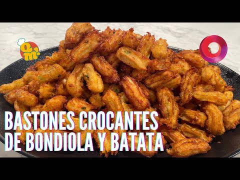 Bastones crocantes de bondiola y batata | #QuéMañana