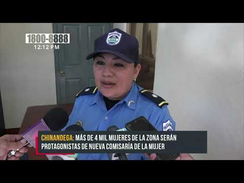 Relanzan comisaría de la Mujer en San Francisco del Norte en Chinandega,  Nicaragua