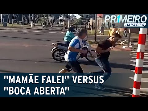 Arthur do Val é agredido por ex-deputado Boca Aberta em Londrina (PR) | Primeiro Impacto (01/07/22)