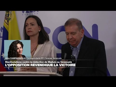 Venezuela : l'opposition revendique la victoire • FRANCE 24