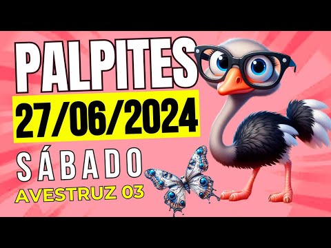 Palpites Do Dia 27/07/2024 TODAS AS LOTERIAS