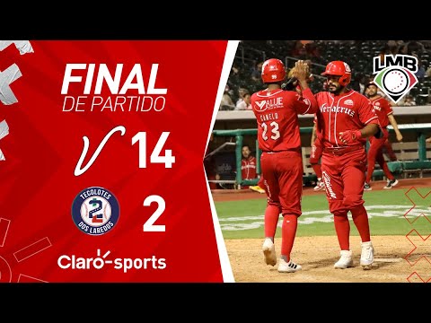 El Águila de Veracruz (14-2) Tecos de los Dos Laredos | Resumen Final | LMB | Temporada 2024