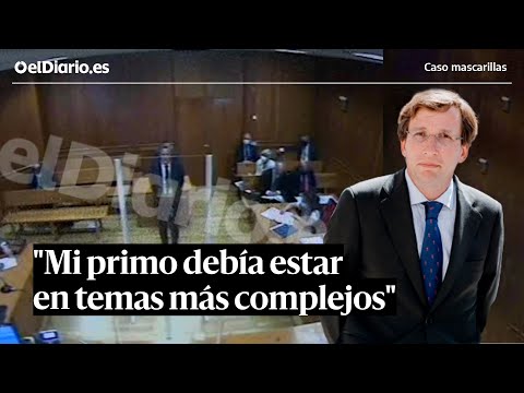 Caso mascarillas: El primo de Almeida niega ante el juez haber consultado al alcalde