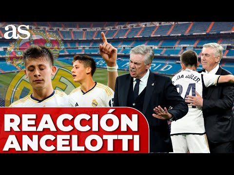 La REACCIÓN de ANCELOTTI al segundo gol de ARDA GÜLER | REAL MADRID