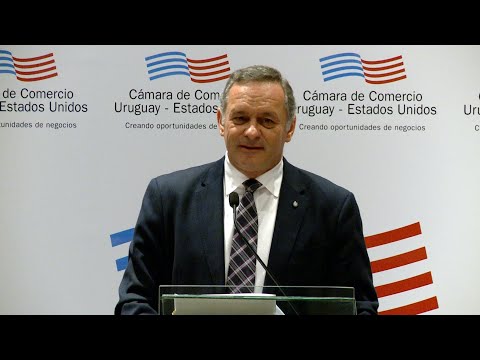 Palabras del secretario de Presidencia en actividad de la Cámara de Comercio Uruguay-EEUU