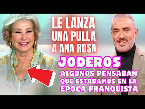 KIKO HERNÁNDEZ lanza un RECADO a ANA ROSA tras ANUNCIAR que NI QUE FUÉRAMOS se VERA en TELEVISIÓN