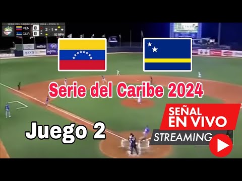 Venezuela vs. Curazao en vivo, juego 2 Serie del Caribe 2023
