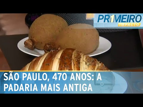 SP 470: tradições na padaria mais antiga do Brasil | Primeiro Impacto (25/01/24)