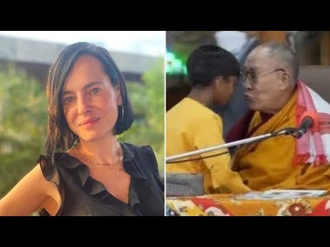 Gaby Platas sale en defensa del Dalai Lama y la tunden en redes Es un encuentro amoroso