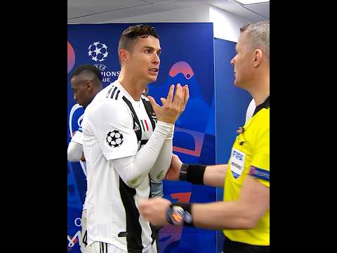 Players vs Referees + Ronaldo ?