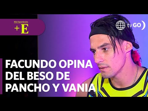 A Facundo González no le convenció el beso entre Pancho y Vania | Más Espectáculos (HOY)