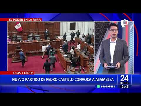 Congreso: Pasión Dávila convoca a simpatizantes de Pedro Castillo a formar parte de su partido