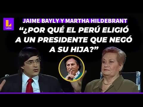 JAIME BAYLY entrevista a MARTHA HILDEBRANT: Opina de ALEJANDRO TOLEDO, OLLANTA HUMALA Y ALAN GARCÍA