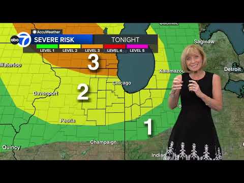 Severe storms possible Tuesday, with strong wind, heavy rain