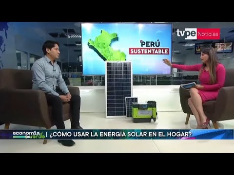 Economía Verde | Humberto Colonio, subgerente del Grupo de Energía Solar Perú - 10/03/2023