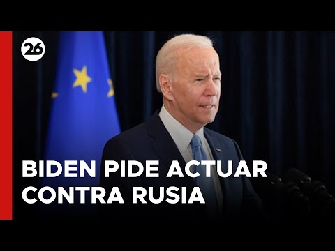 EEUU | Biden pide actuar contra Rusia antes que sea demasiado tarde