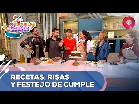 RECETAS, RISAS Y FESTEJO DE CUMPLE  | #EscuelaDeCocina Completo - 12/07 - El Nueve