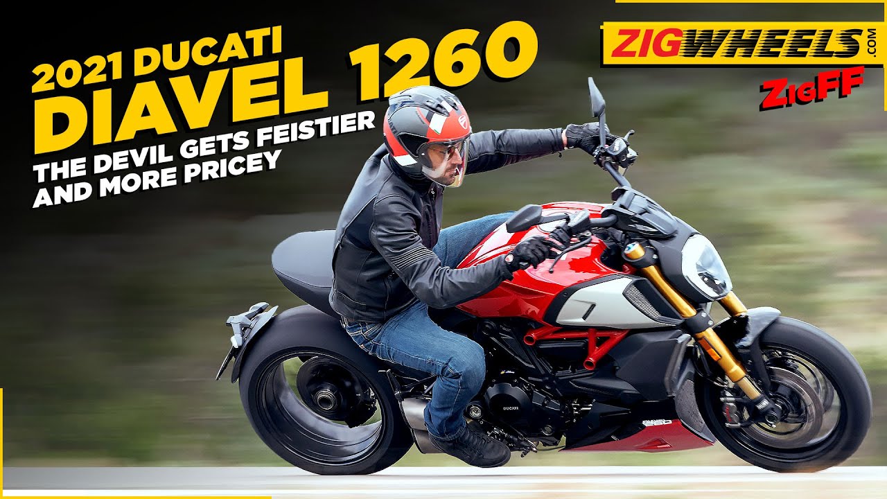 2021 Ducati Diavel 1260 Launched | The Devil Is Meaner,Greener And Pricier | ZigFF