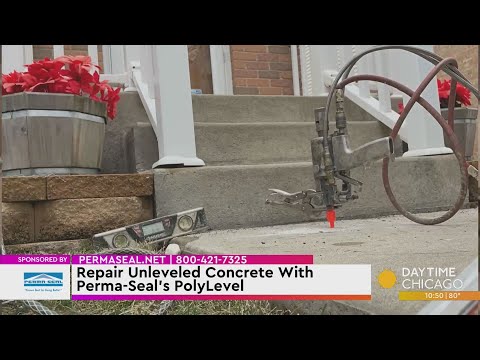 Repair Unleveled Concrete With Perma-Seal's PolyLevel