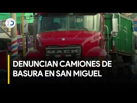 Líquidos contaminantes afectan a vecinos de San Miguel de Desamparados