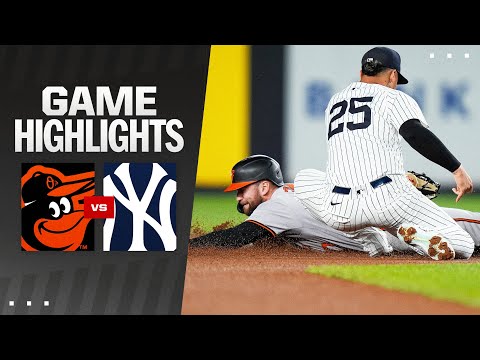 Orioles vs. Yankees Game Highlights (9/25/24) | MLB Highlights