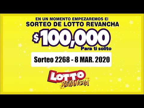 Sorteo Lotto 2268 8-MAR-2020