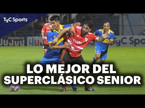 BOCA GOLEÓ A RIVER 3-0 EN EL SUPECLÁSICO SENIOR  REVIVÍ LO MEJOR DEL PARTIDO