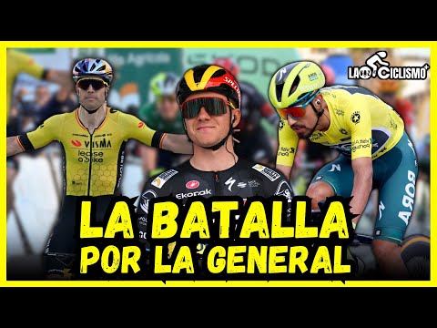 DANI MARTÍNEZ CONTRA REMCO Y VAN AERT POR EL TÍTULO   ?? LA VOZ DEL CICLISMO