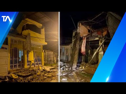 Viviendas colapsadas, hospitales y edificios afectados en Esmeraldas tras fuerte sismo