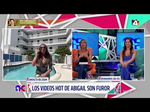 Los videos hot de Abigail Pereira que abren polémica: hubo gente que me dejó de seguir