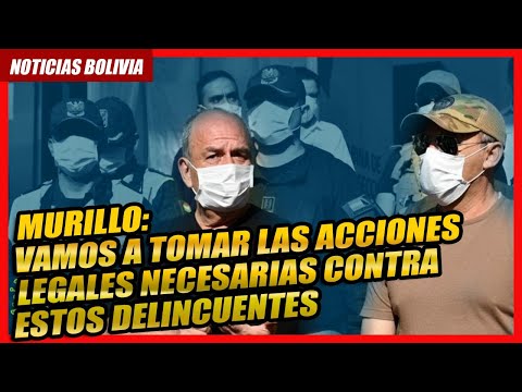 ? Murillo anuncia querellas penales por la expulsión de Policías del trópico y acusa a Evo