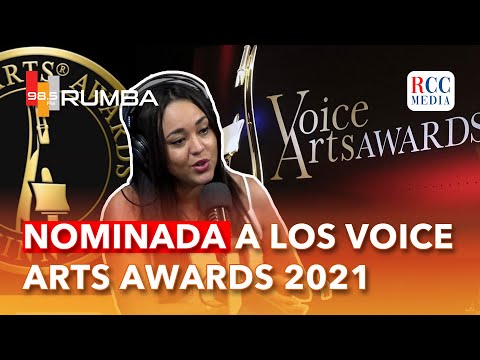 Angely Báez Mominada a los Voice Arts Awards 2021
