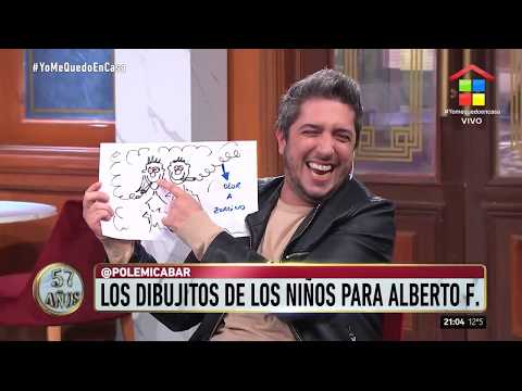 [Humor en Polémica en el Bar] Los dibujitos de los niños para Alberto Fernández