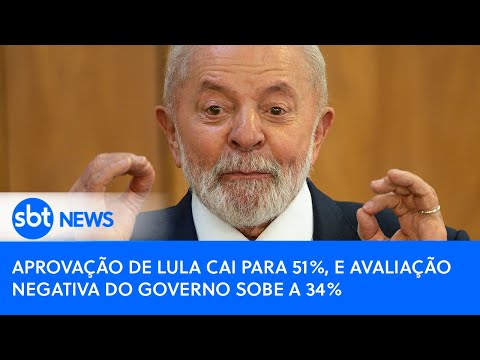 Cai popularidade do governo Lula
