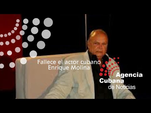 Fallece el actor cubano Enrique Molina en la madrugada de este viernes