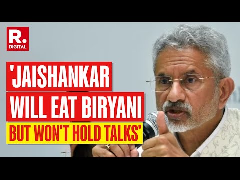 Congress Says Jaishankar Will Eat Biryani But Won't Hold Talks