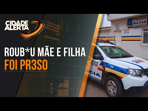 HOMEM QUEBRA JANELA E INVADE CASA PARA ASSALTAR MÃE E FILHA