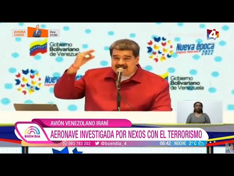Buen Día - Avión Venezolano Iraquí: Maduro exigió apoyo a los movimientos sociales argentinos