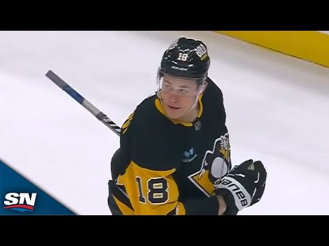 Jesse Puljujarvi Beats Jet Greaves With Quick Release For First Goal As A Penguin