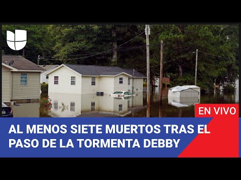 Edición Digital: Se registran al menos siete muertos tras el paso de la tormenta Debby