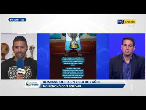 Diego Bejarano: Me estere por Facebook que no seguía en Bolívar.