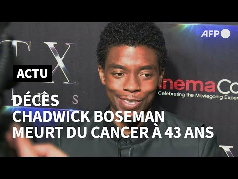 Chadwick Boseman, la star de Black Panther, terrassé par un cancer | AFP