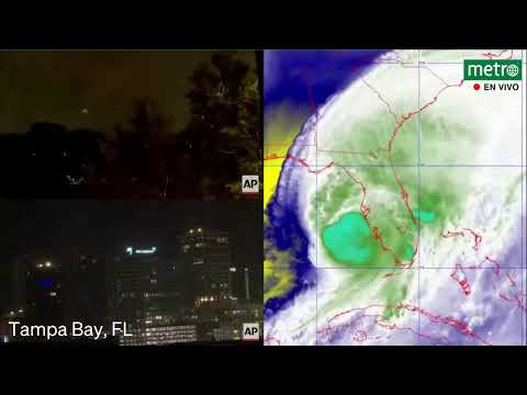 En directo: Impacto del huracán Milton en Florida