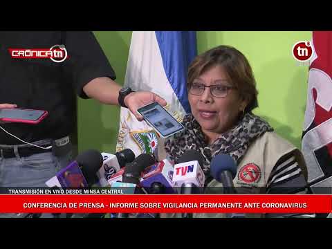 ?#ENVIVO Informe sobre la vigilancia permanente que mantiene Nicaragua ante coronavirus