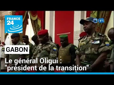 Gabon : le général Oligui prête son serment de président de la transition • FRANCE 24
