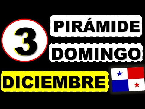 Pirámide de la Suerte Lotería de Panamá Para el Domingo 3 de Diciembre 2023 Decenas Suerte Para Hoy