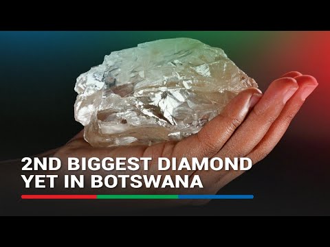 Lucara finds second biggest diamond yet in Botswana | ABS-CBN News